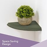 Anika Living Wooden Floating Corner Shelves 19cm x 19cm Set of 2 view 5