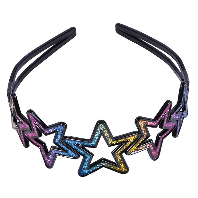 2 Glitter Star Headbands Fashion Headbands Beauty