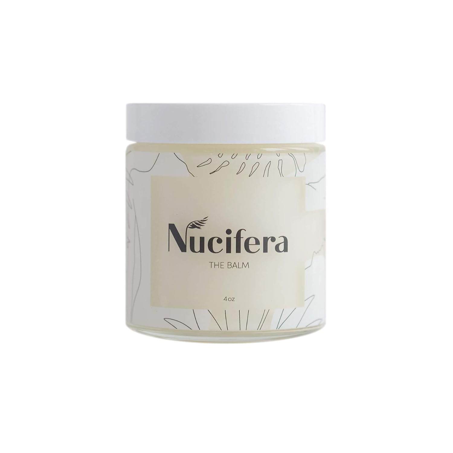 Nucifera The Balm - Multi Purpose All Natural Plant Based Skincare - Moisturize, Nourish, Balance and Replenish - Face, Body, Hair, Pregnancy, Baby and more - Cruelty Free - 4oz