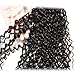 Dinoce Deep Wave Human Hair 1 Bundle For Women 100% Unprocessed Virgin Brazilian Human Hair Bundle Natural Color (Natural Black, 18 20 22 Inch)