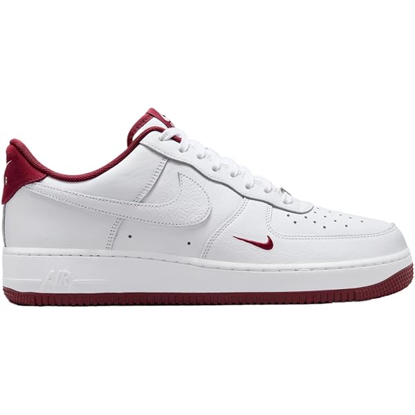 Amazon.com | Nike Men's Air Force 1 '07Sneaker, White Photo Blue