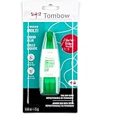 Tombow MONO Multi Purpose Liquid Glue, Permanent and Removable Bond, .88 Ounces, Carded (62191), Silver