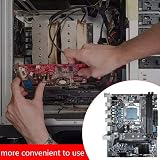 Oikabio X79 Motherboard E5 2450 CPU 8GB DDR3 RAM LGA1356 M.2 NVME SATA3 view 3