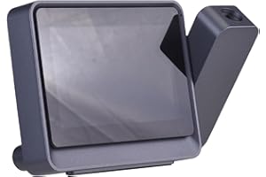 FTVOGUE Smart Projection Alarm Clock Auto Time Sync with Adjustable Dual Alarms Temperature Display Ambient Night Light for B