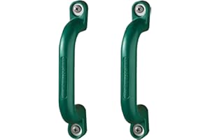 Swing-N-Slide WS 4410 Plastic Safety Handles with Mounting Hardware for Swing Sets, Playhouses, Play Towers and Wooden Playsets, Green
