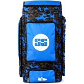 S S Cricket Kit Bag Camo Duffle (Blue)