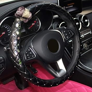 Amazoncom Zhas Butterfly Pearl Steering Wheel Set Lady