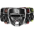Sanabul Essential Boxing Headgear for Men & Women, Muay Thai MMA Headgear with Protective Padding, Full Face Coverage for Sparring Training
