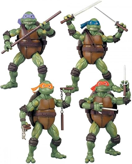 teenage mutant ninja turtles action figures set