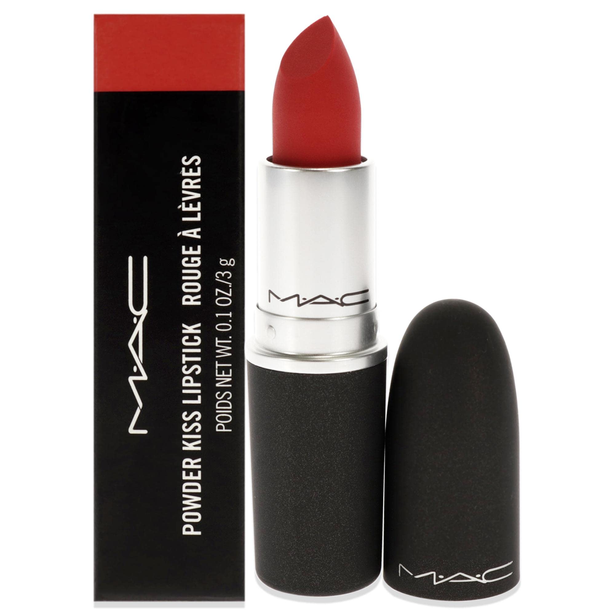 MAC Powder Kiss Lipstick - Lasting Passion For Women 0.1 oz Lipstick