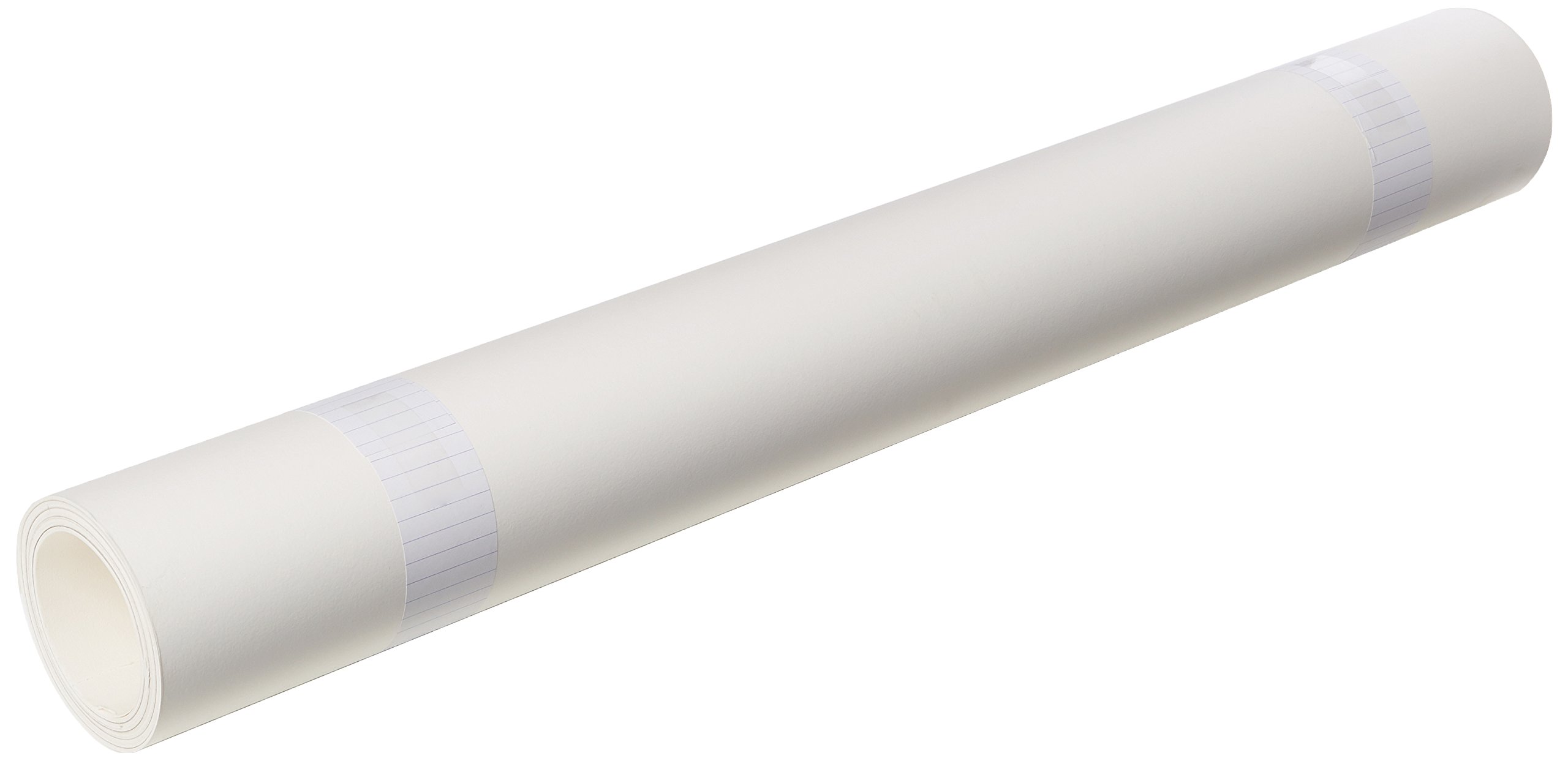 Clairefontaine - Ref 96726C - White Grained Drawing Paper (Single Roll) - 0.75 x 10m Sized, 224gsm Paper, White & Grained Drawing Paper, Acid Free, pH Neutral