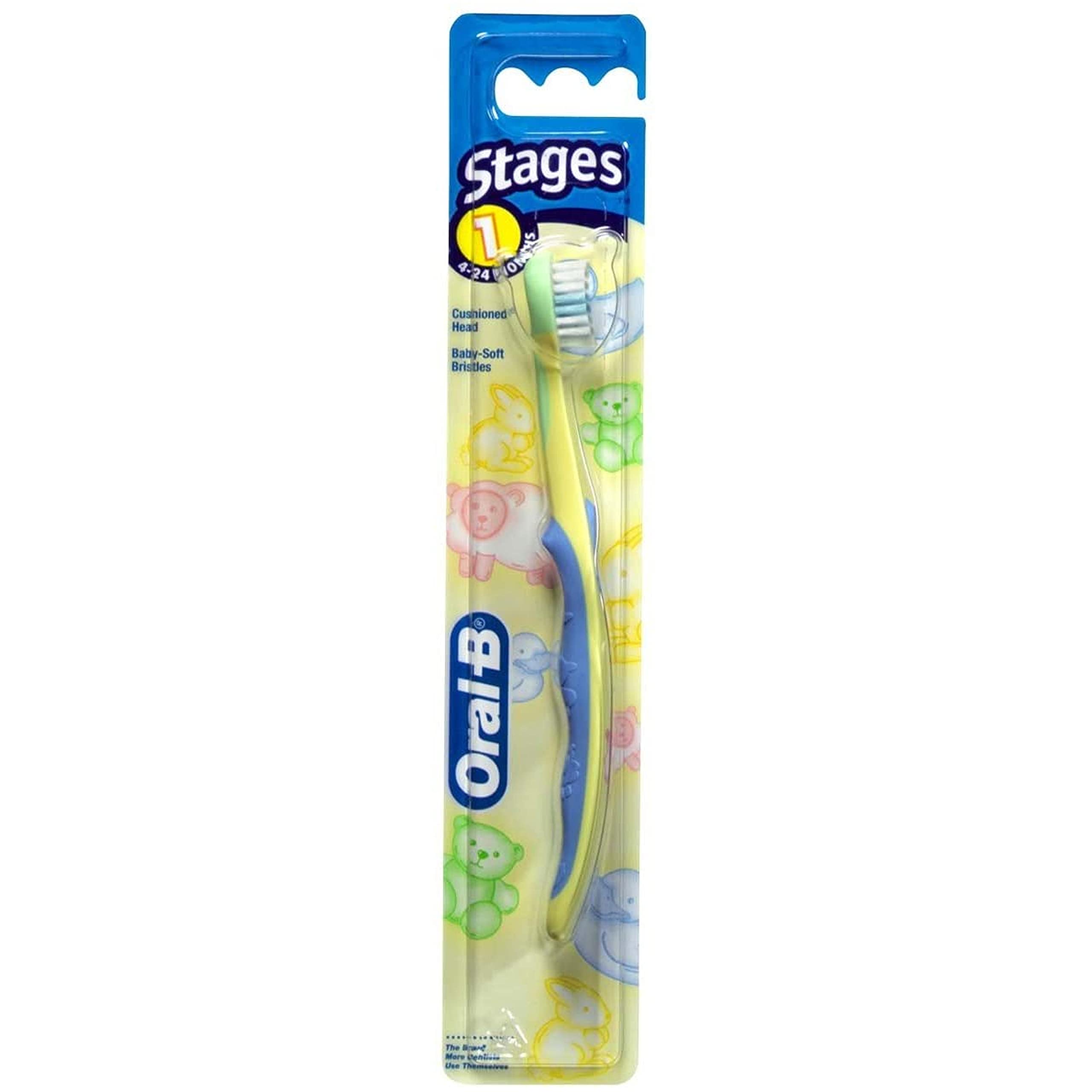 Oral B Stage 1 Pooh Bear Manual Toothbrush 4-24 months