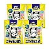 ライオン ペットキレイ ニオイをとる砂  5L × 4ケ入り