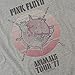 Popfunk Pink Floyd Music Animals Tour 1977 Album T-Shirt & Stickers - XX-Large, Animals '77 Tour, Gray