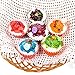 Fake Cupcake 6pack Simulation Sprinkle Artificial Food Cake Kitchen Toy Decoration, Randam Color, New Type