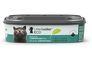 LitterLocker Refills – Square Eco refill 1pk – Compostable cat litter bags