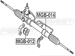 Mr319797 - Grommet Steering Rack Housing For