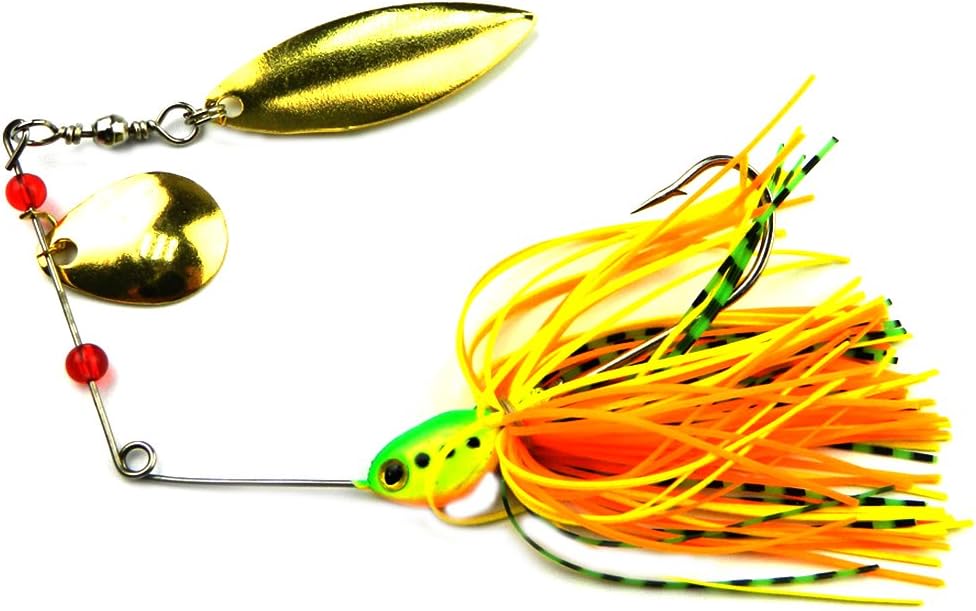 NoyoKere Spinner Bait Metal Lure Hard Lure Spinners Hard Baits Random Color
