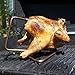 The Chicken Hook Inverted Suspension Chicken Roaster Stainless Steel, Rotisserie and Beer Can Chicken Alternative