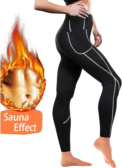 WABISABI DREAMS Pantalon Neopreno Sauna, Leggins Reductores ...
