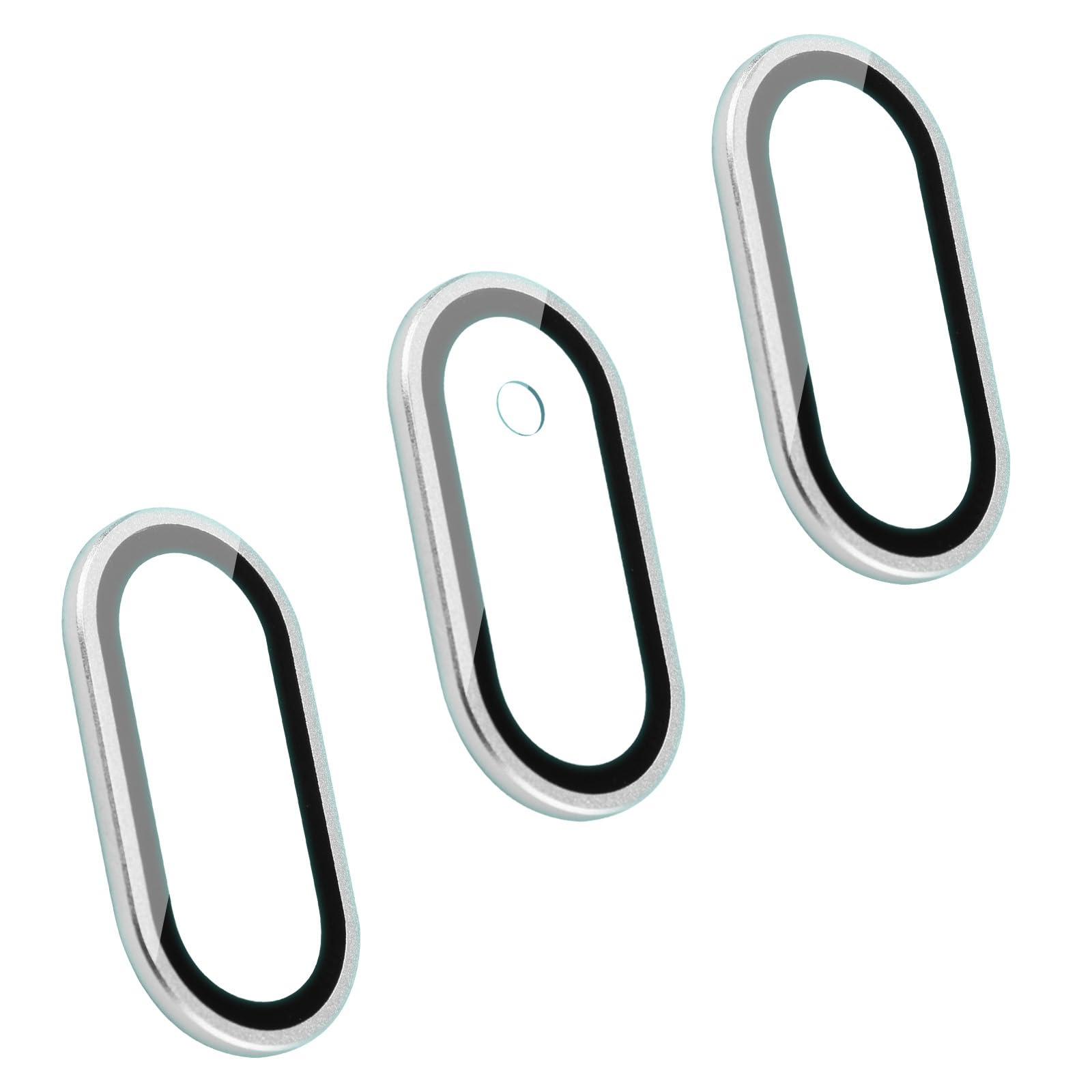 3pcs Camera Lens Protector, Lens Protector for Meta 3 High Transparency Tempered Glass Anti-Scratch Camera Lens Protector (Silver)