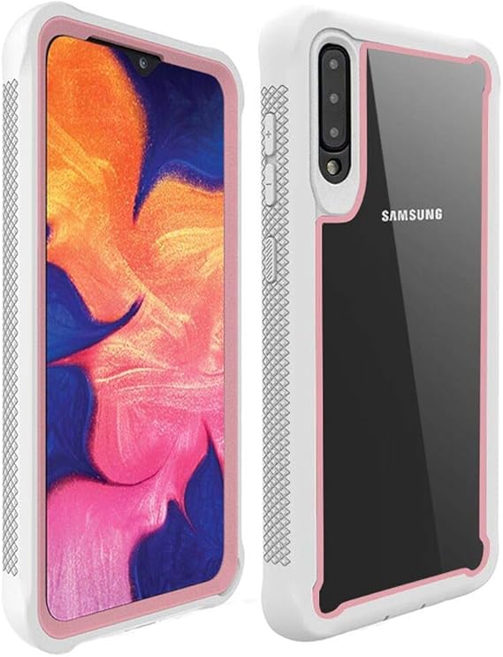 Amazon.com: SUKCESO - Carcasa para Samsung Galaxy A70s/A70 (sin protector de pantalla incorporado), diseño de doble capa de goma a prueba de golpes: Electronics