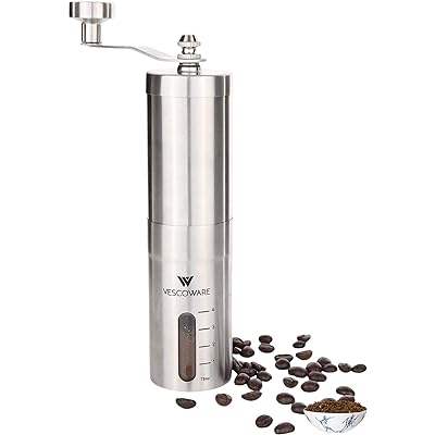 Vescoware Manual Coffee Grinder Adjustable Hand Kuwait Ubuy - Main Image