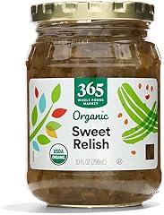 365 by Whole Foods Market, Organic Sweet Pickle Relish, 10 Fl Oz
