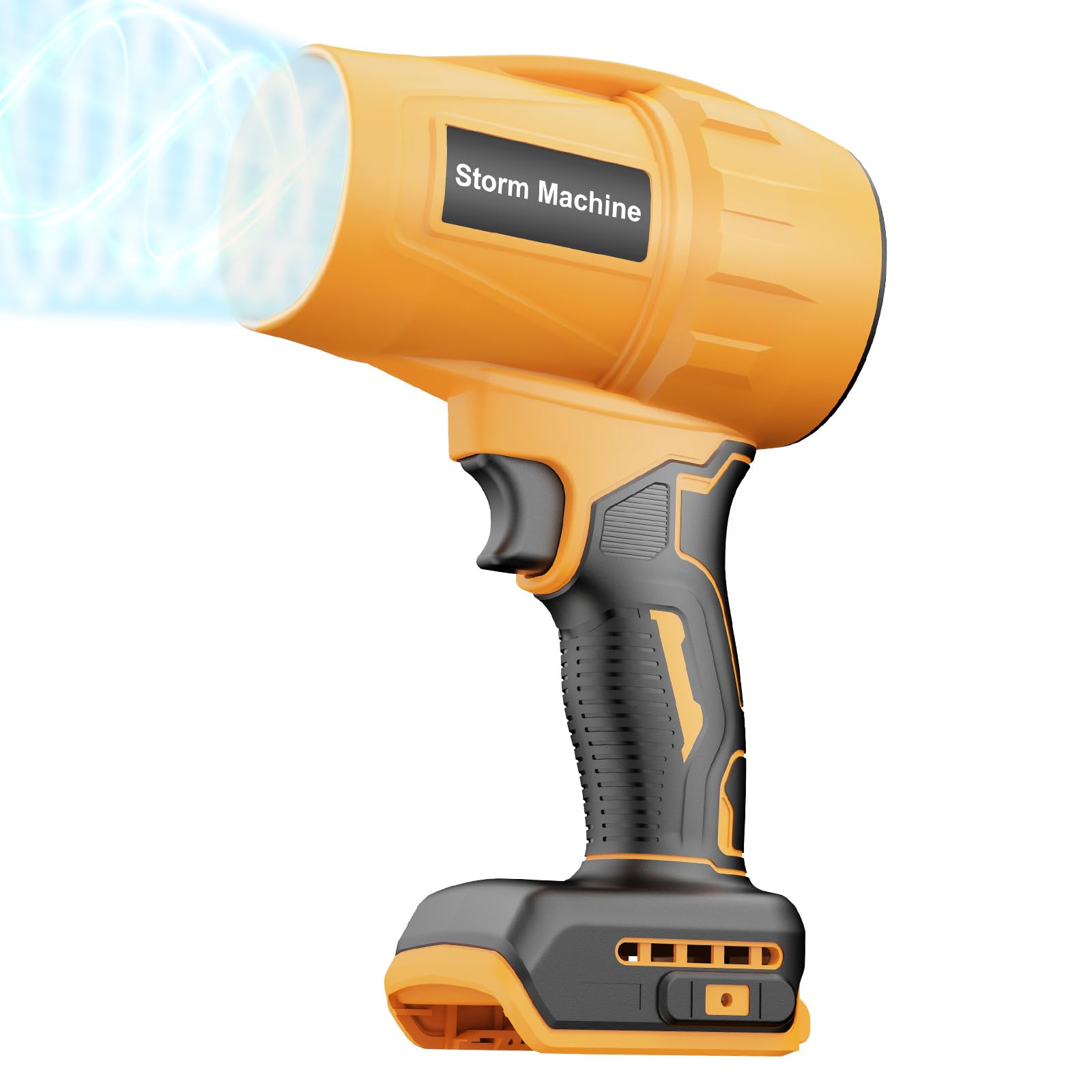 Cordless Leaf & Dust Blower Compatible with DEWALT 20V Battery, 30,000 RPM Jet Fan with Brushless Motor, Handheld Air Blower for Car Drying, Lawn Care, Home Cleaning (Tool Only)