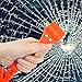 LOYMR 2 PCS Car Safety Hammer - Auto Car Window Glass Hammer Breaker and Auto Safety Seatbelt Cutter 2-in-1Escape Tool