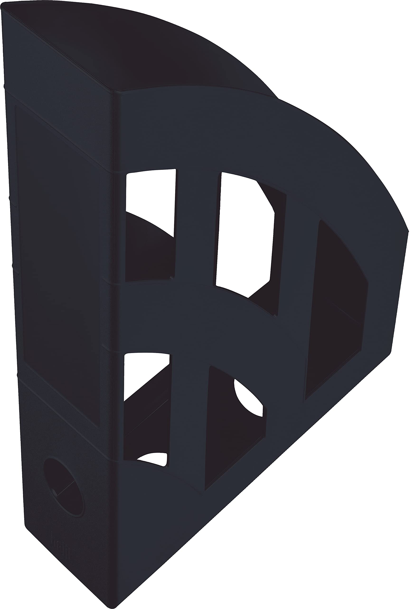 Helit "The Green Bridge" Magazine File DIN A4-C4 Recycled Plastic Blue Angel Certified 1 Item Black