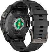 Garmin Fenix 7 Pro Sapphire Solar 47mm Gray/Black Band Smartwatch view 2