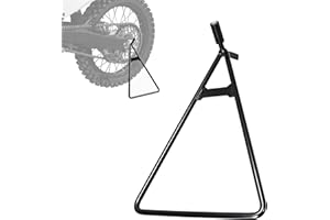 JFG RACING Motorcycle Rear Wheel Paddock Stand,Universal Triangle Motorcycle Stand Lift Holder 14.5mm 11mm 18mm for Dirt Pit 