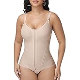 SHAPSHE Fajas Colombianas Moldeadoras Compression Garment Body Shaper Tummy Control Shapewear with Steel Bones