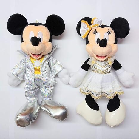 Amazon ワンマンズドリーム ぬいぐるみバッジ ぬいば ミッキー ミニー ぬいぐるみ ホビー