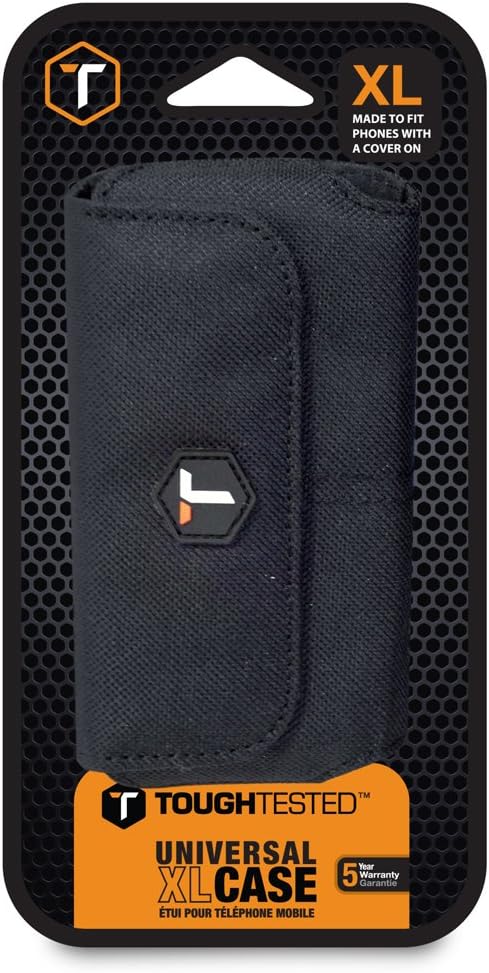 Mizco TT-RXL-BK Mobile Phone Case Protective Case Black - Protective Case for Mobile Phones (Universal Protective Case, Black)