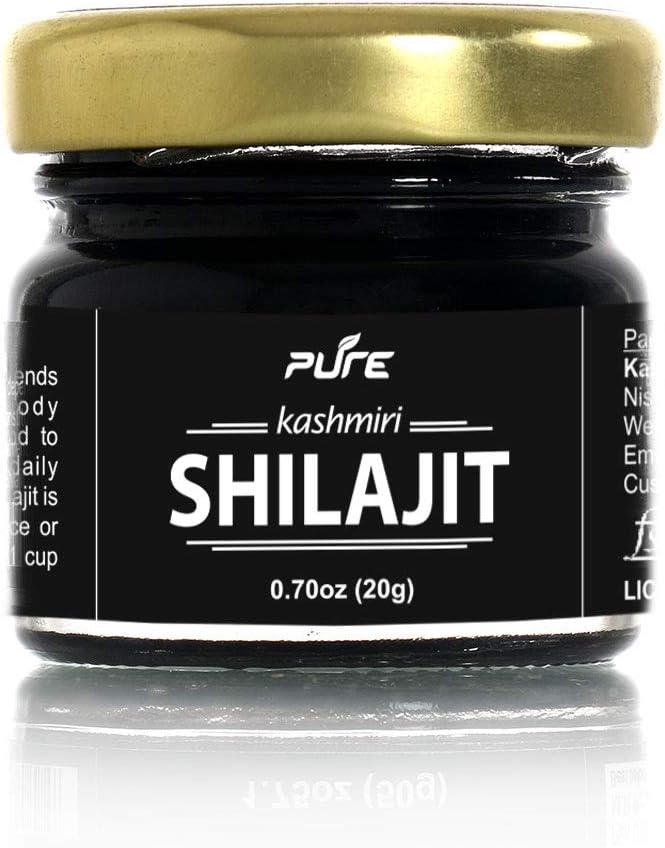 Kashmir Exotics Natural Lab Tested Gold Grade Shilajit for Power, Strength and Stamina, 20 g