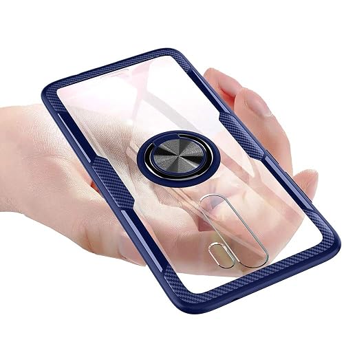 Magnetic Case For Xiaomi Redmi Note 9 Pro – Tempered Glass Back, Aluminum Bumper & Screen Protector Included (Black)