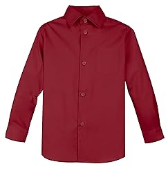 Spring Notion Baby Boys' Long Sleeve Dress Shirt 9M