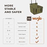 Wuglo Extra Stable Dog Car Seat with Seat Belt up to 18 kg view 3