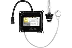 BULIAZY 85967-24010 HID Headlight Ballast w/Igniter & D4S Bulb for Lexus ES300h ES350 GS300 GS350 GS430 GS450h IS250 for Toyota Prius Avalon Xenon Headlight Ballast Module Control Unit DDLT003,KDLT003