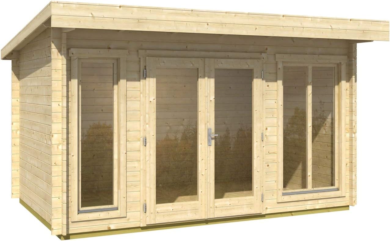 Lasita Maja Gartenhaus Dorset 34 I Wandstarke 34 Mm Amazon De Baumarkt