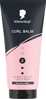 Schwarzkopf Curl Balm 150ml for Curly Hair Defined Elastic Curls Vegan