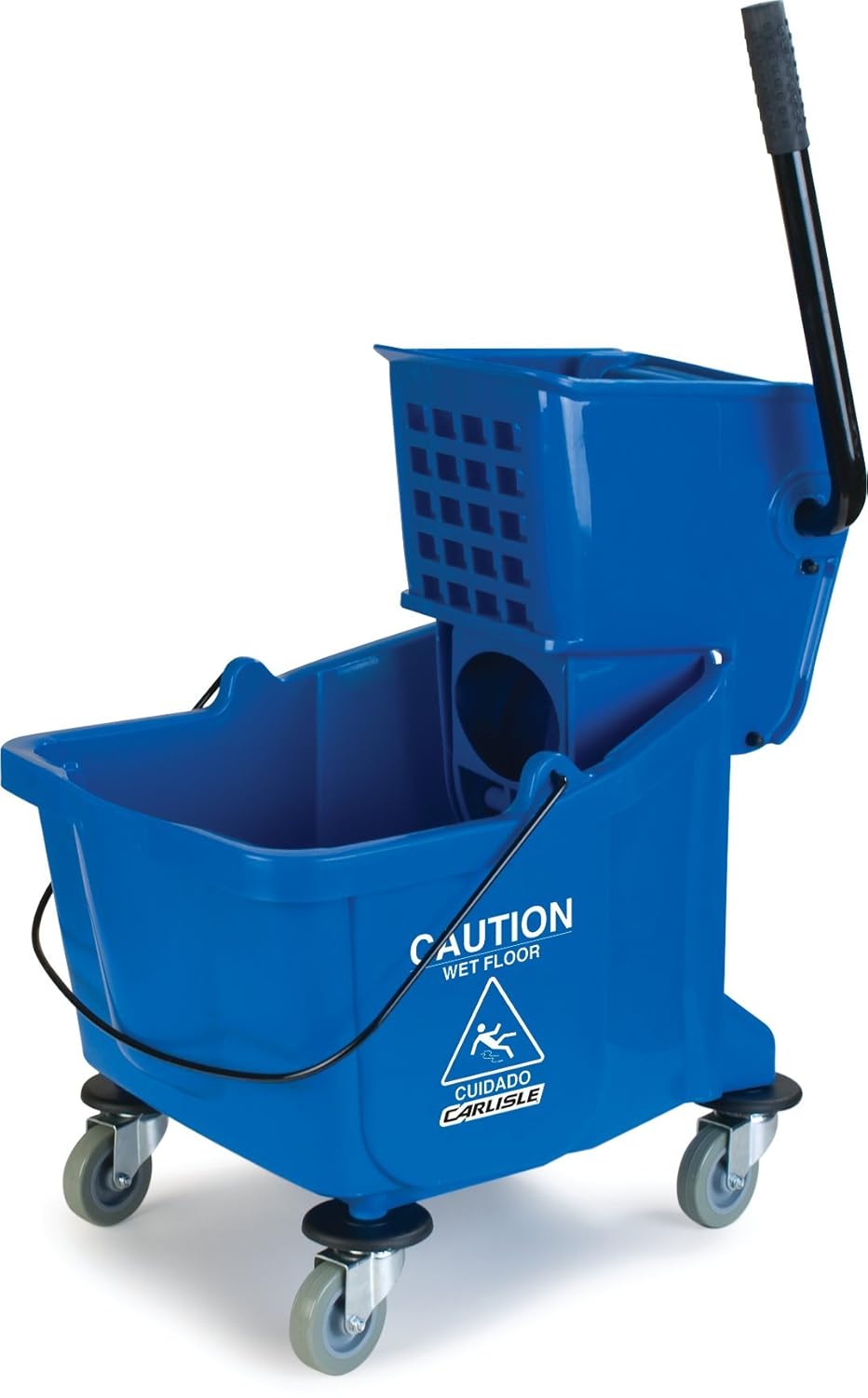 Brown 35 Quart Capacity Carlisle 3690469 Commercial Mop Bucket with