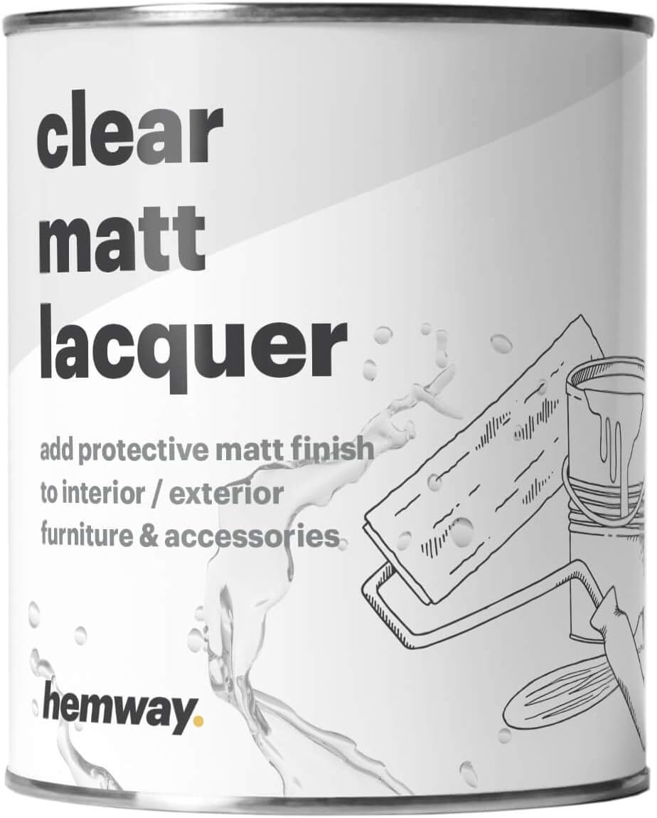 Matt Clear Lacquer 1L, 1 l (Pack of 1)