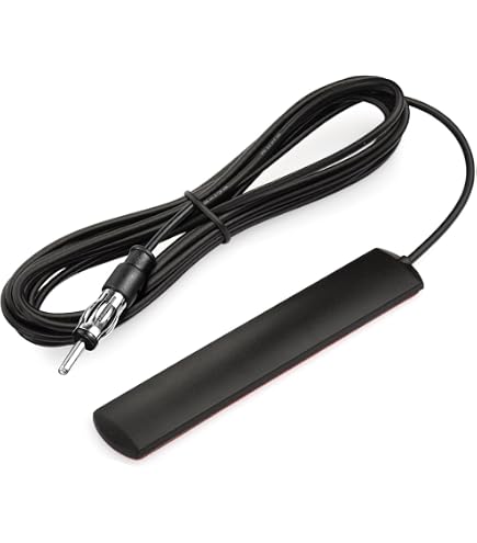 Sleek & Stealth: OXILAM 9.6-Inch Black Whip Antenna For Car, Truck, Motorcycle