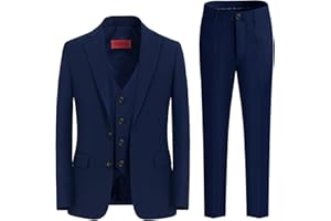 Almighty Magic Boy's Formal Suits Slim Fit Boys Suit Set Dresswear Ring Bearer Outfit Kids Wedding Dress Clothes