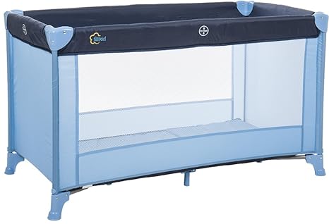 Fillikid - Reisebett Basic marine / hellblau Art. Nr. 4005-82