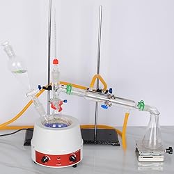 FunChem Glass Round Bottom Flask 24/40, 2 Neck