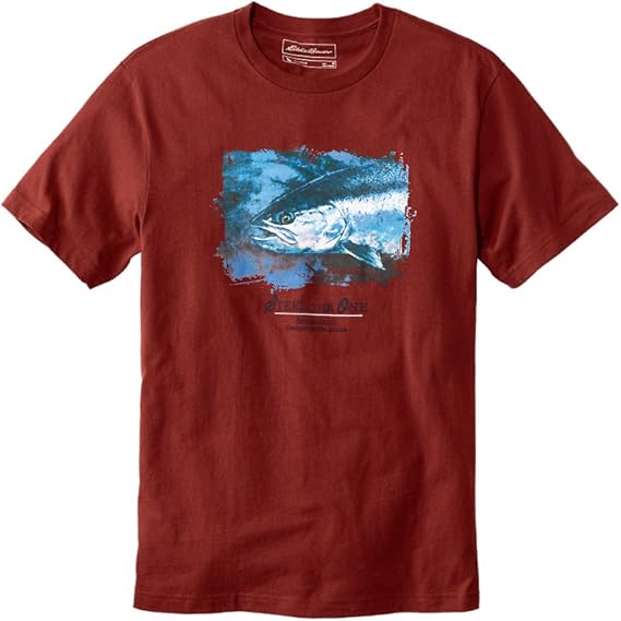 Eddie Bauer Men's Graphic TShirt Steel The One